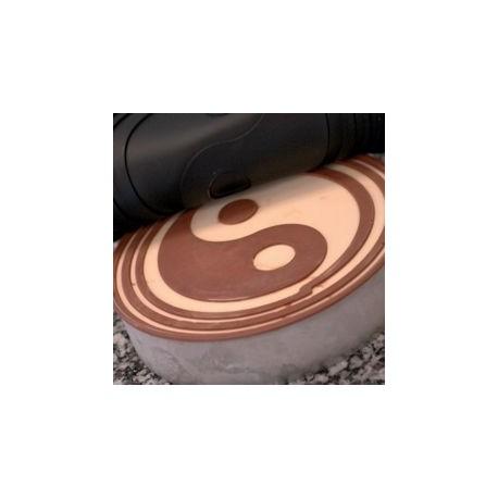 "RELIEF SILICONE BAKING MAT ""YIN & YANG""" - Mabrook Hotel Supplies