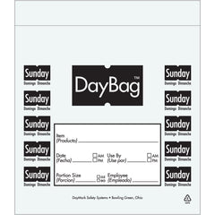 BAG PREP TRILING PLZ 6.5*7 - BLACK - Mabrook Hotel Supplies