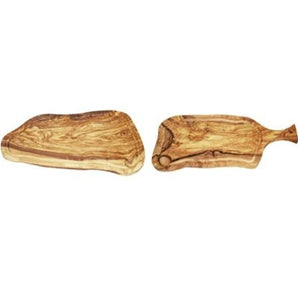 CHOPPING BOARD RUSTIC WITH GROOVE AND HANDLE DIM: L-50CM - Mabrook Hotel Supplies