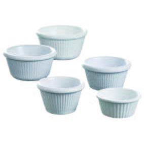 30Z FLUTED RAMEKIN IVORY - Mabrook Hotel Supplies