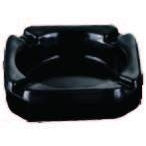 "4"" ASHTRAY BLACK" - Mabrook Hotel Supplies