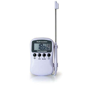 MULTI FUNCTION THERMOMETER WHITE - Mabrook Hotel Supplies