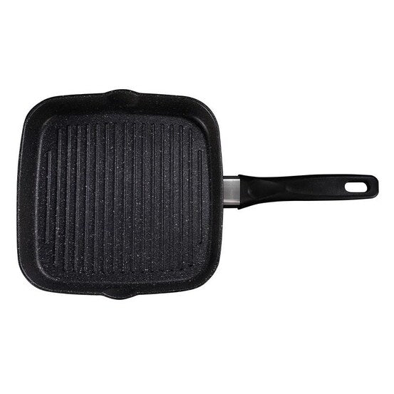 GLADIATOR 5GX INDUCTION SQUARE GRILL PAN - 24 CM - Mabrook Hotel Supplies