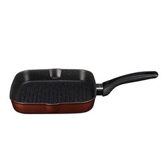GLADIATOR 5GX INDUCTION SQUARE GRILL PAN - 24 CM - Mabrook Hotel Supplies