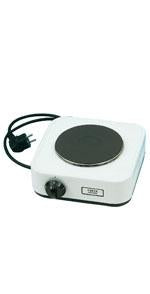 SINGLE PLATE ELECTRIC STOVE, 1500W, PLATE DIM: 18cm, 240/50/ - Mabrook Hotel Supplies