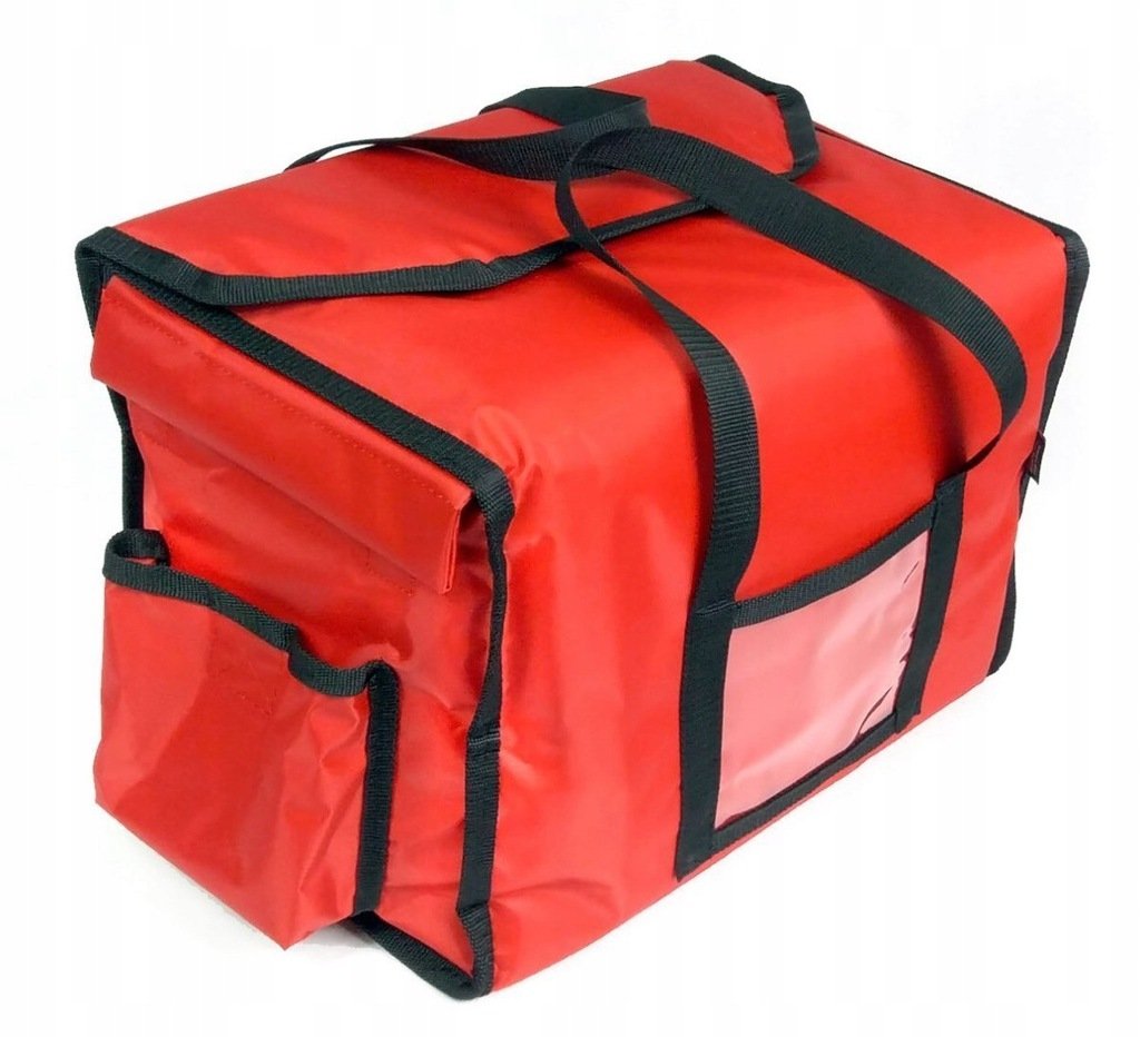 LUNCHBOX THERMAL BAG, COLOR: RED, CAPACITY: 6 BOXES 20X25 CM, DIM: 42X27X29 H CM. - Mabrook Hotel Supplies