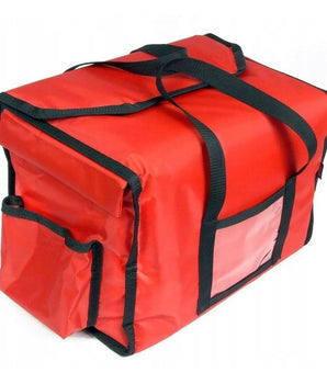 LUNCHBOX THERMAL BAG, COLOR: RED, CAPACITY: 6 BOXES 20X25 CM, DIM: 42X27X29 H CM. - Mabrook Hotel Supplies