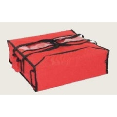 HEATED BAG, CAPACITY: 4 PIZZA BOXES 60X60 CM, SYSTEM FOR HEATING UP THE BOTTOM AND THE TOP CONNECTED TO A CAR LIGHTER, SIDE POCKETS FOR DRINKS, DURABLE AND EASILY WASHABLE MATERIALS. DIM: 62X62X21 H C - Mabrook Hotel Supplies