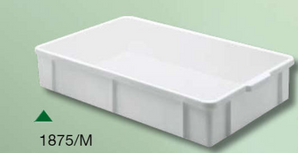 "TRANSPORT STACK TRAY, COLOR: WHITE, SIZE: 60x40x16cm" - Mabrook Hotel Supplies