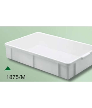 "TRANSPORT STACK TRAY, COLOR: WHITE, SIZE: 60x40x16cm" - Mabrook Hotel Supplies