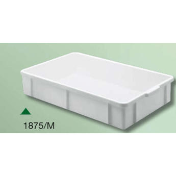 "TRANSPORT STACK TRAY, COLOR: WHITE, SIZE: 60x40x16cm" - Mabrook Hotel Supplies