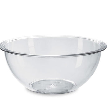 CRYSTAL SALAD BOWL 40 CM TRANSPARENT -CRYSTAL SALAD BOWL 40 CM TRANSPARENT - Mabrook Hotel Supplies