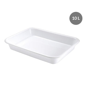 "FOOD CONTAINER, COLOR: WHITE, CAPACITY: 10 L,  SHOCK RESISTA" - Mabrook Hotel Supplies