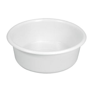 "ROUND FOOD CONTAINER, COLOR: WHITE, CAPACITY: 19 L, PEHD MAT" - Mabrook Hotel Supplies