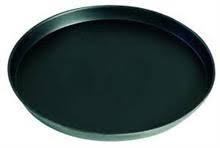 BLUE IRON ROUND PIZZA PAN 30 CM. - Mabrook Hotel Supplies