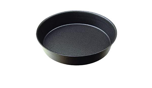 ROUND PLAIN CAKE MOULD - ROLLED EDGES - NON STICK D:100mm H: - Mabrook Hotel Supplies