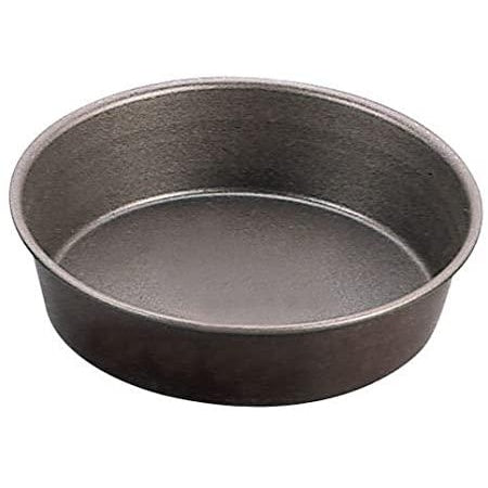 ROUND PLAIN CAKE MOULD - ROLLED EDGES - NON STICK D:180mm H: - Mabrook Hotel Supplies