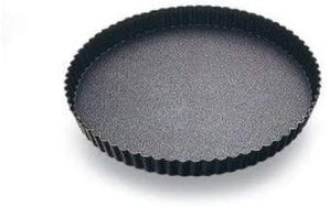 "ROUND FLUTED TART MOULD WITH FIXED BOTTOM, D3" - Mabrook Hotel Supplies
