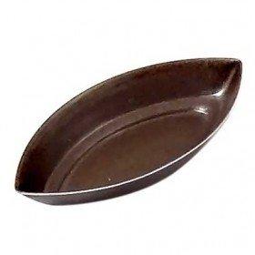 PETITS FOURS MOULDS - DIAMOND-SHAPED BOAT - NON STICK DIM: 6 - Mabrook Hotel Supplies