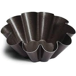 CONTINENTAL STYLE BRIOCHE MOULD - FLAT BOTTOM - NON STICK D3 - Mabrook Hotel Supplies