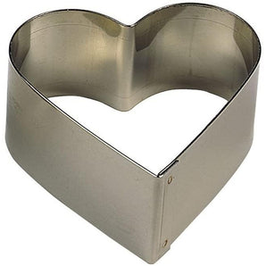 NONNETTE COEUR 30 INOX 065 - Mabrook Hotel Supplies