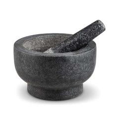 DKB CLAVERING GRANITE PESTLE & MORTAR 20CM - Mabrook Hotel Supplies