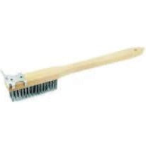 Wire Grill Brush with Scraper - Mabrook Hotel Supplies