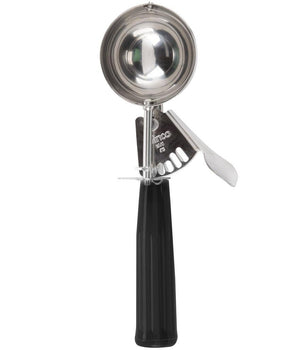 S/S Ice Cream Disher, Black Color Handle, 1-1/4 oz (37ml), Dia: 1-7/8" (48 mm). - Mabrook Hotel Supplies