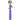 S/S Ice Cream Disher, Purple Color Handle, 7/8 oz (26ml), Dia: 1-5/8" (41 mm). - Mabrook Hotel Supplies