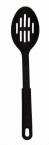 "BLACK NYLON UTENSILS 12"" SLOTTED SPOON" - Mabrook Hotel Supplies