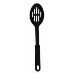 "BLACK NYLON UTENSILS 12"" SLOTTED SPOON" - Mabrook Hotel Supplies