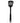 "BLACK NYLON UTENSILS 12-1/2"" SLOTTED TURNER" - Mabrook Hotel Supplies