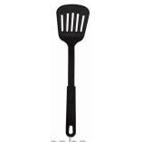 "BLACK NYLON UTENSILS 12-1/2"" SLOTTED TURNER" - Mabrook Hotel Supplies