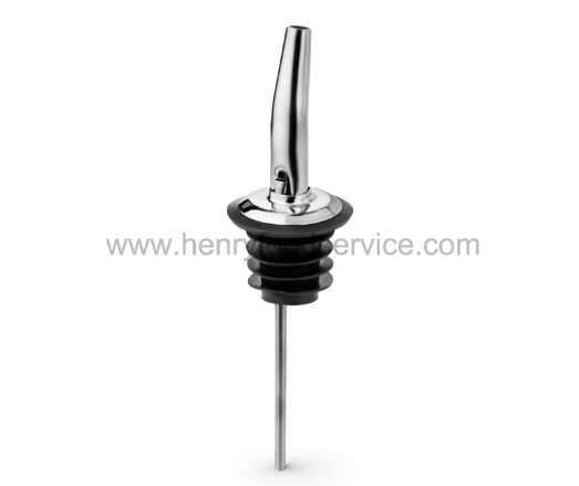 S/S SPEED POURER W/ HINGED FLIP CAP - Mabrook Hotel Supplies