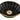 "8X2.5"" ROUND GOLDEN TRIM BLACK BASKET" - Mabrook Hotel Supplies