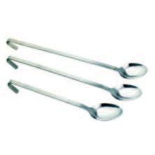 "S/S 18/8 SOLID SPOON 16.5"" HANDLE HEAVY DUTY" - Mabrook Hotel Supplies
