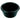 "RAMEKIN FLUTED MELAMINE, 3oz , BLACK COLOR" - Mabrook Hotel Supplies