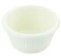 "RAMEKIN FLUTED MELAMINE, 3oz , BONE COLOR" - Mabrook Hotel Supplies