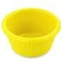 "RAMEKIN FLUTED MELAMINE, 3OZ, YELLOW COLOR" - Mabrook Hotel Supplies