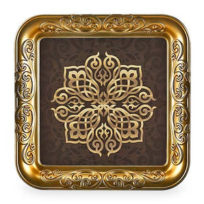 SQUARE OTTOMAN TRAY - Mabrook Hotel Supplies