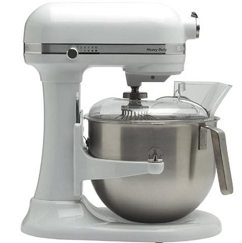 KITCHENAID HEAVY DUTY BOWL-LIFT STAND MIXER 6.9L- COLOUR: WHITE - Mabrook Hotel Supplies