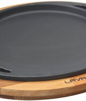 "PIZZA / KREP / PANCAKE PAN, ROUND DIAMETER: 20cm. AND WOODEN" - Mabrook Hotel Supplies