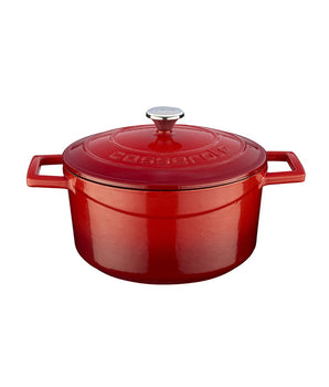 LAVA ROUND CASSEROLE RED- Ø24 CM - Mabrook Hotel Supplies