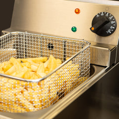 LINCAT ELECTRIC COUNTER TOP SINGLE TANK FRYER - 1 BASKET - Mabrook Hotel Supplies
