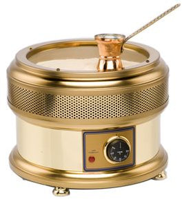 ELECTRIC TRADITIONAL COFFEE MACHINE AK/8-3 - GOLD - Mabrook Hotel Supplies