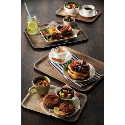CAMBRO MADEIRA – LAMINATED TRAYS WITH TEXTURED WOOD SURFACE - Mabrook Hotel Supplies