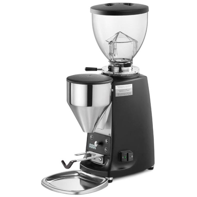 Mazzer Mini Electronic Type B Black Espresso Grinder. - Mabrook Hotel Supplies