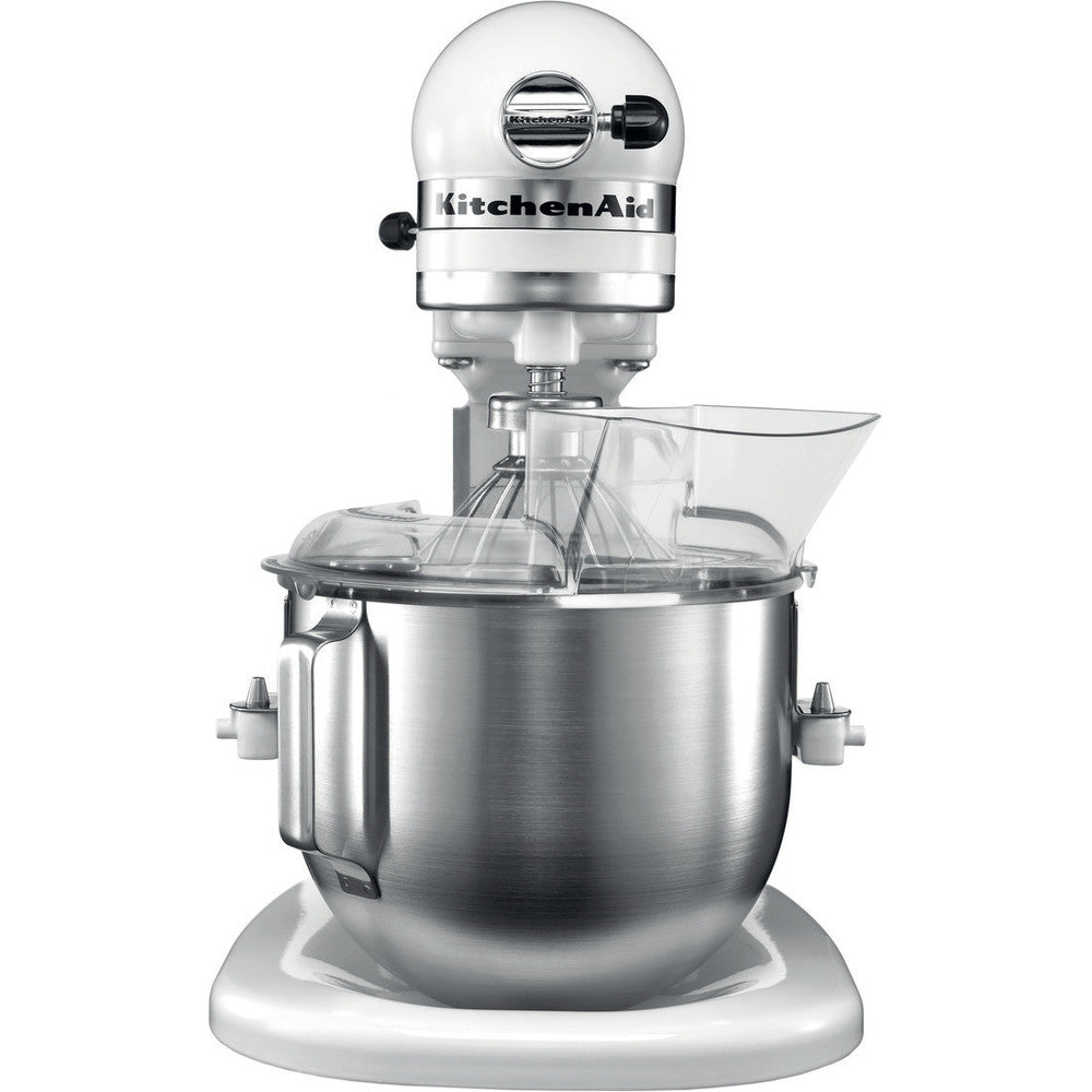 KitchenAid 4.8 Ltr Heavy Duty Stand Mixer - White - Mabrook Hotel Supplies