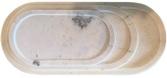 TRAY,DIM:35.5X17.75X1.5,COLOR:WHIT MARBLE - Mabrook Hotel Supplies