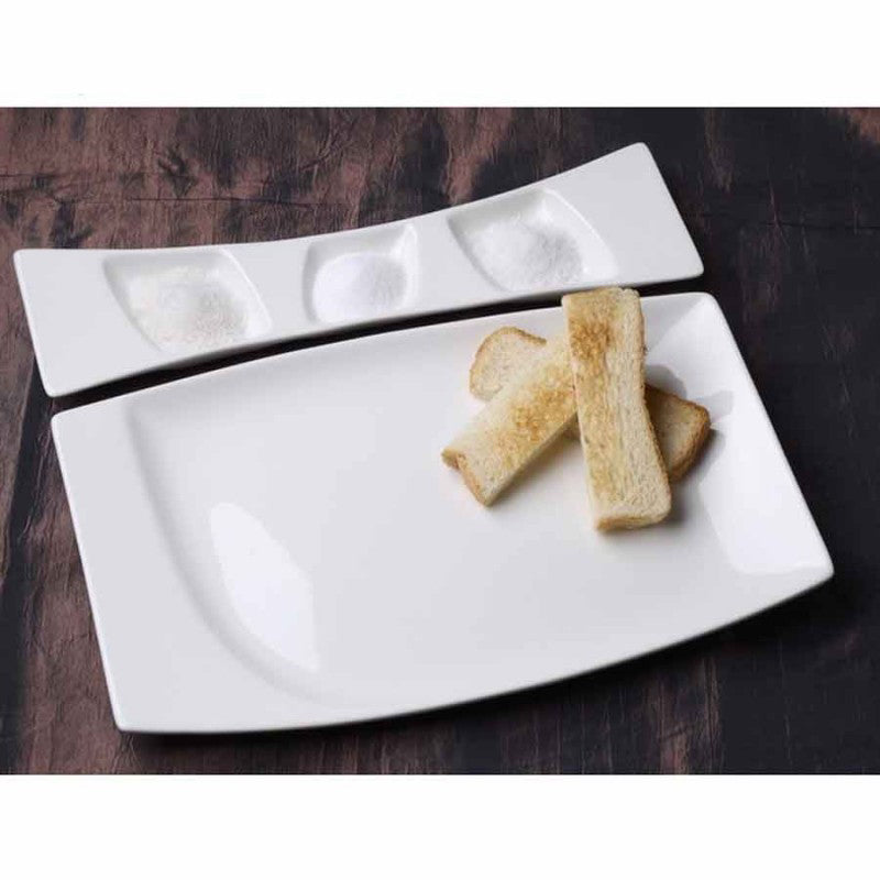 RAK MAZZA RECTANGULAR FLAT PLATE - Mabrook Hotel Supplies